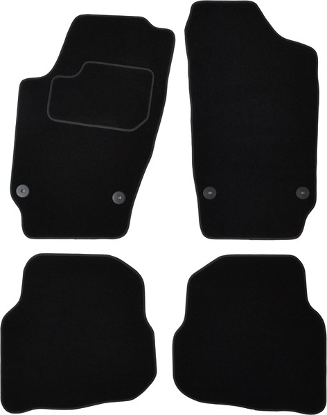 CUSTOPOL SET95C Floor mats CORDOBA 1.9 SDI 64 PS Diesel 2009