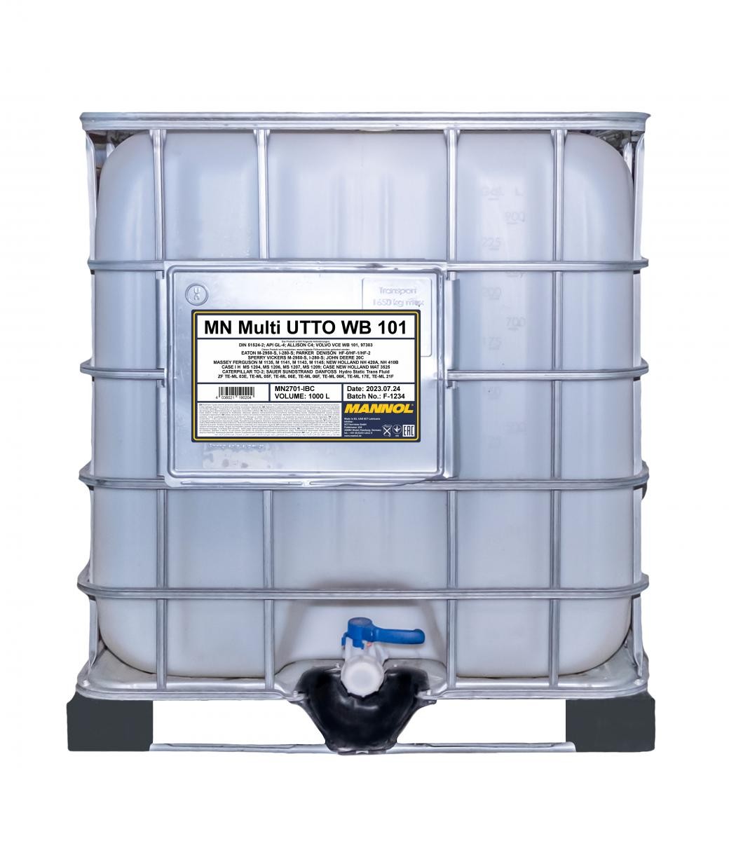MANNOL Gearolie Multi UTTO WB 101 Varenummer: MN2701-IBC billige