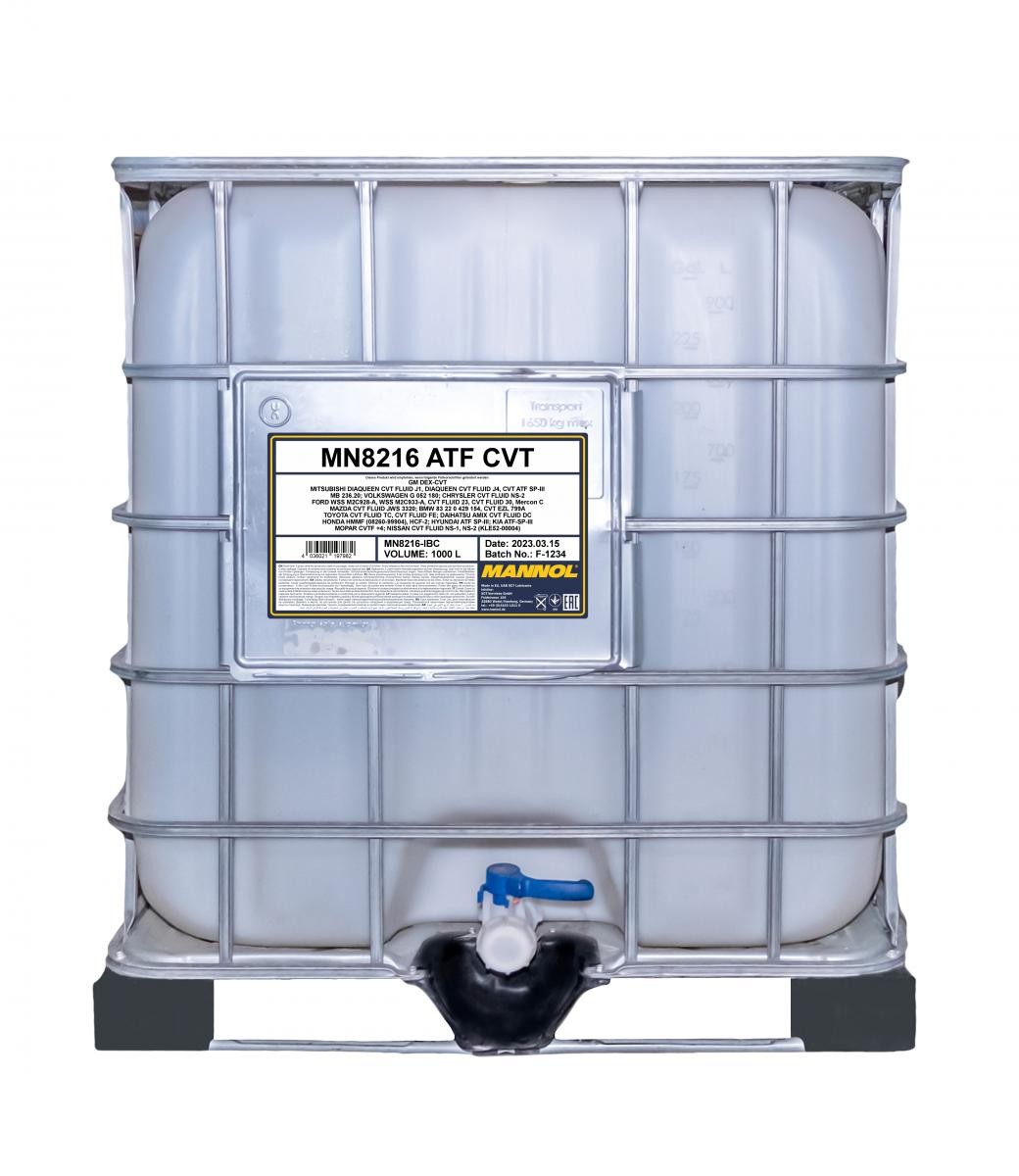 MANNOL Gearkasseolie automatik O.E.M. 8216 for CVT Varenummer: MN8216-IBC billige