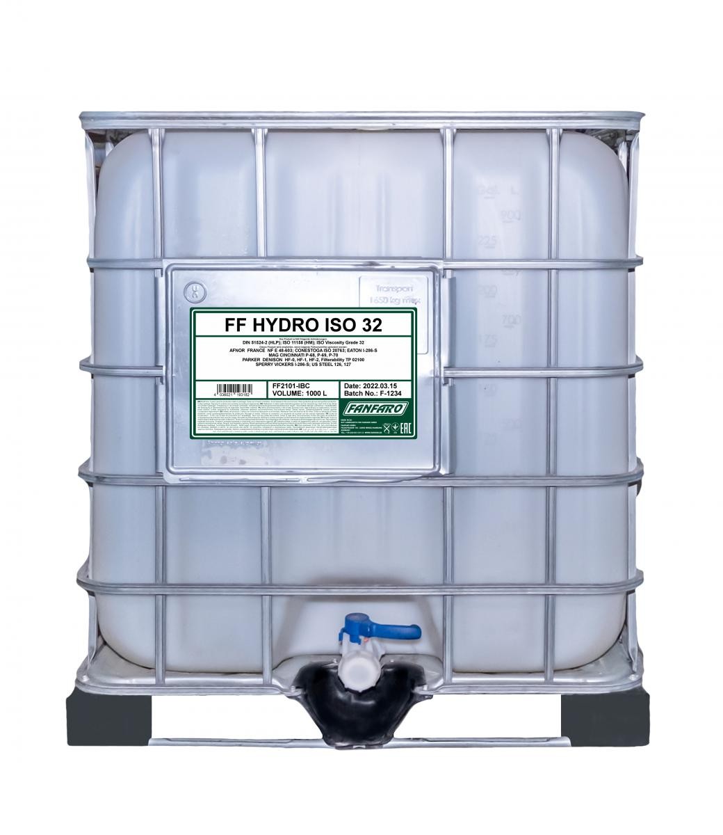 FANFARO Hydraulikolie HYDRO Varenummer: FF2101-IBC billige