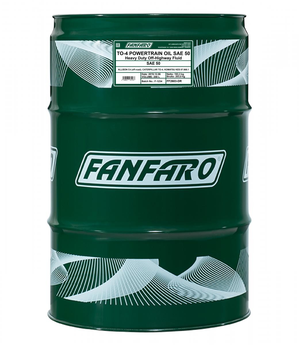FANFARO Girolje TO-4 POWERTRAIN OIL artikkelnummer: FF2603-DR billig