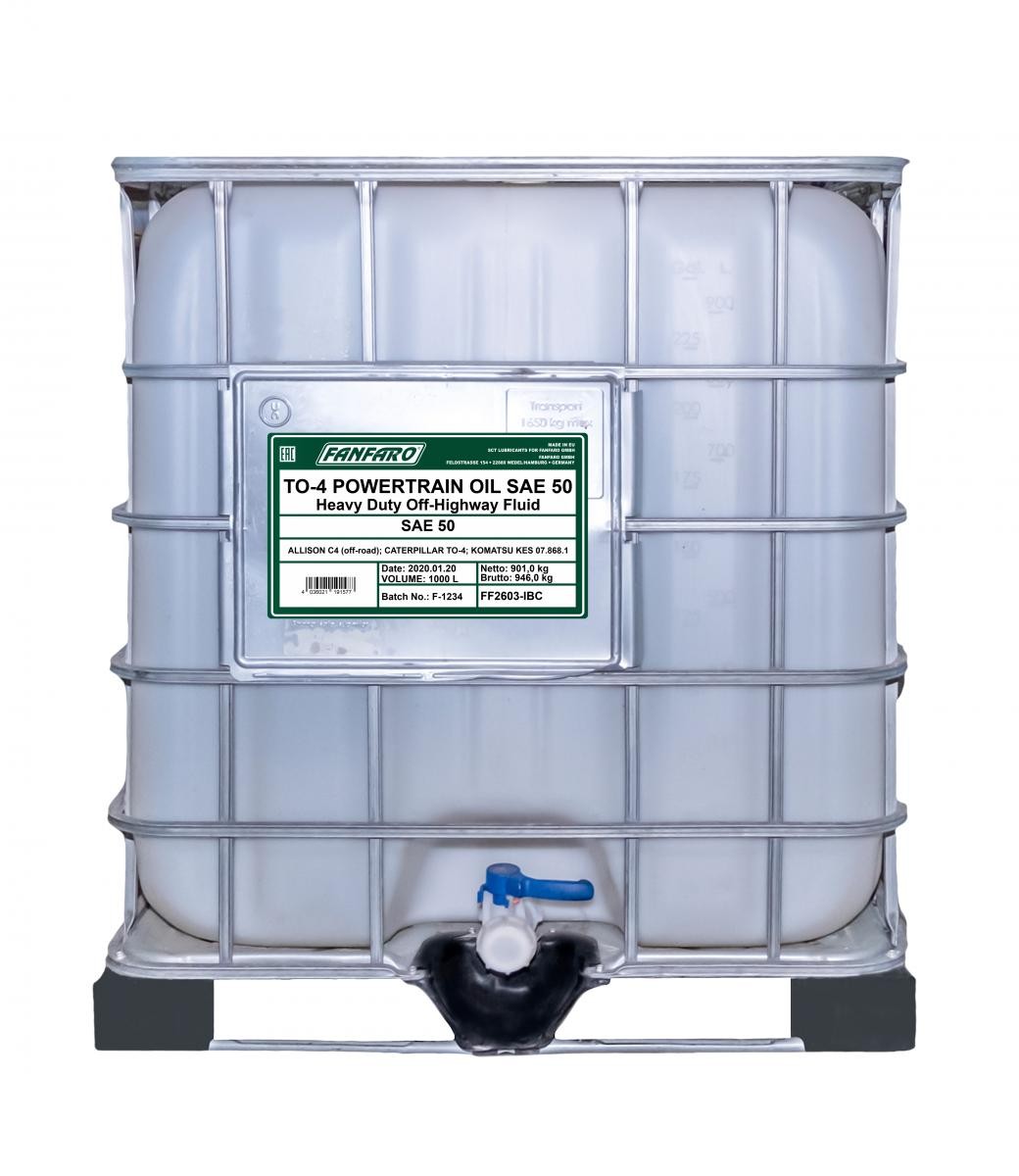 FANFARO Gearolie TO-4 POWERTRAIN OIL Varenummer: FF2603-IBC billige