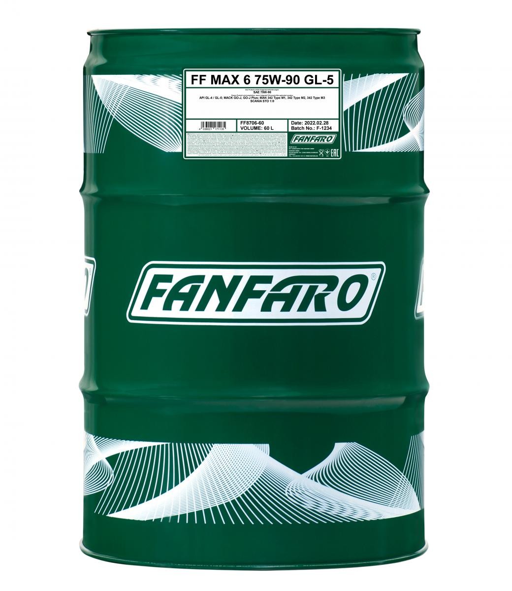 FANFARO Manuel gearolie MAX 6 Varenummer: FF8706-60 billige