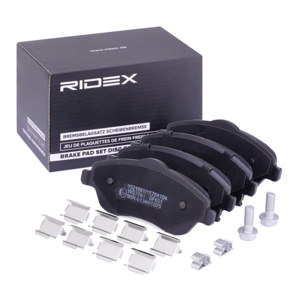 RIDEX Piduriklotsid Artikli number: 402B1388 soodsalt