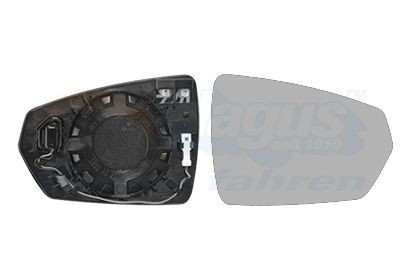 VAN WEZEL Spejlglas, udvendig spejl Varenummer: 5751838 billige
