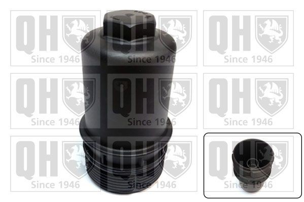 QUINTON HAZELL QOC1032 Cover, oil filter housing OCTAVIA 2.0 TSI RS 220 PS Petrol 2020