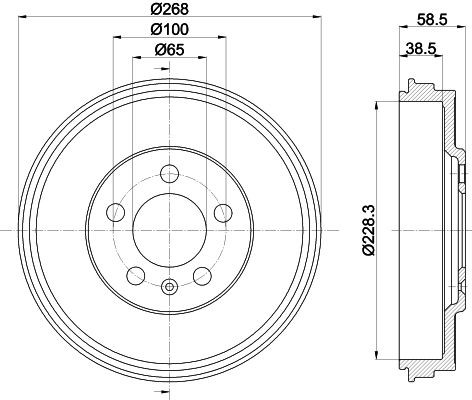 MINTEX Piduritrummel Artikli number: MBD408 soodsalt