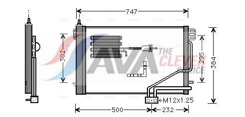 AVA COOLING SYSTEMS AC expansion valve Article number: KA1321 cheaply