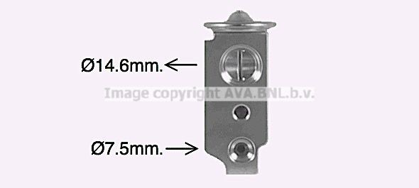 PRASCO AC expansion valve Article number: KA1321 cheaply