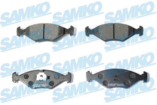 SAMKO Brake pad set Article number: 5SP016 cheaply
