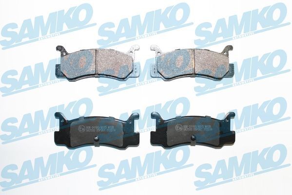 SAMKO Brake pad set Article number: 5SP367 cheaply