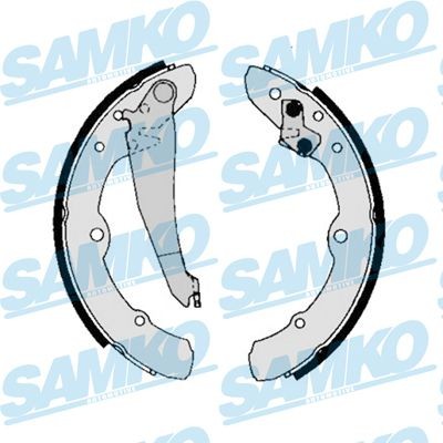 SAMKO Brake Shoe Set Article number: 80150 cheaply