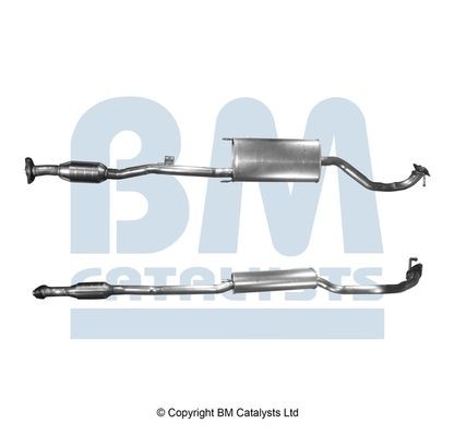 BM CATALYSTS Catalytic converter Article number: BM92690H cheaply