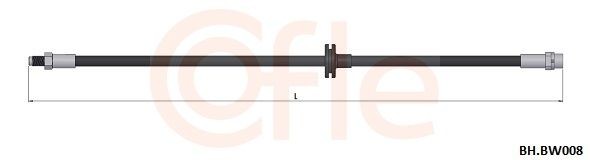 COFLE Brake hose Article number: 92.BH.BW008 cheaply