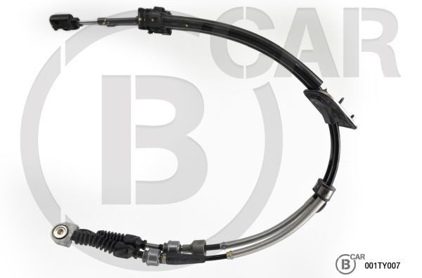 B CAR 001TY007 Cable, manual transmission COROLLA 2.0 D-4D (CUR10_) 116 PS Diesel 2009