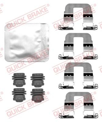 QUICK BRAKE 109-0106 Lisakomplekt, ketaspiduriklotsid HR-V 1.5 eHEV (RV5) 131 HP Bensiin/elekter