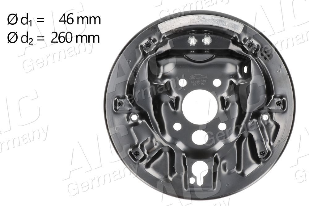 AIC 56435 Katteplekk, piduritrummel OCTAVIA 2.0 116 HP Bensiin 2010