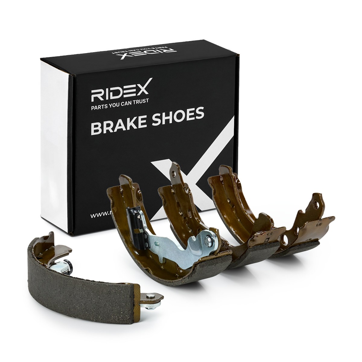 RIDEX Brake Shoe Set Article number: 70B0393 cheaply