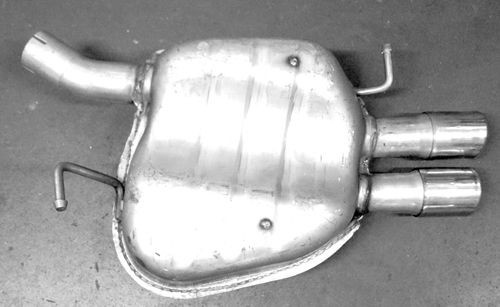 VEGAZ Rear silencer Article number: AS-334 cheaply