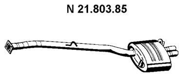 VEGAZ Rear silencer Article number: BS-347 cheaply