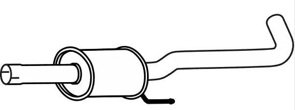VEGAZ Front Silencer Article number: KS-219 cheaply