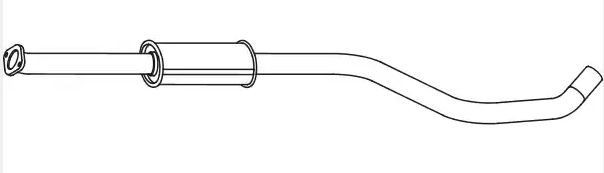 VEGAZ Front Silencer Article number: OS-457 cheaply