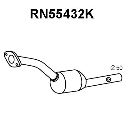VEGAZ Catalytic converter Article number: RK-333 cheaply