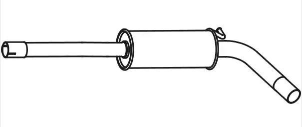 VEGAZ Front Silencer Article number: SKS-143 cheaply