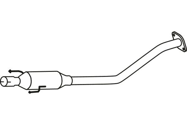 VEGAZ Middle silencer Article number: TS-461 cheaply