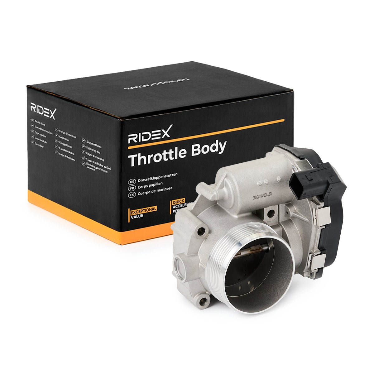 RIDEX Throttle body Article number: 158T0244 cheaply
