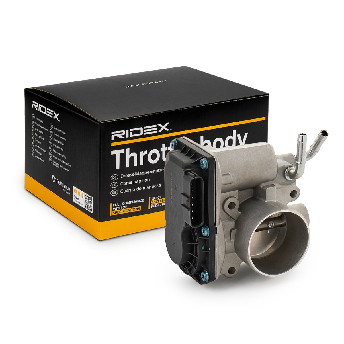RIDEX Drosselklapp Artikli number: 158T0245 soodsalt