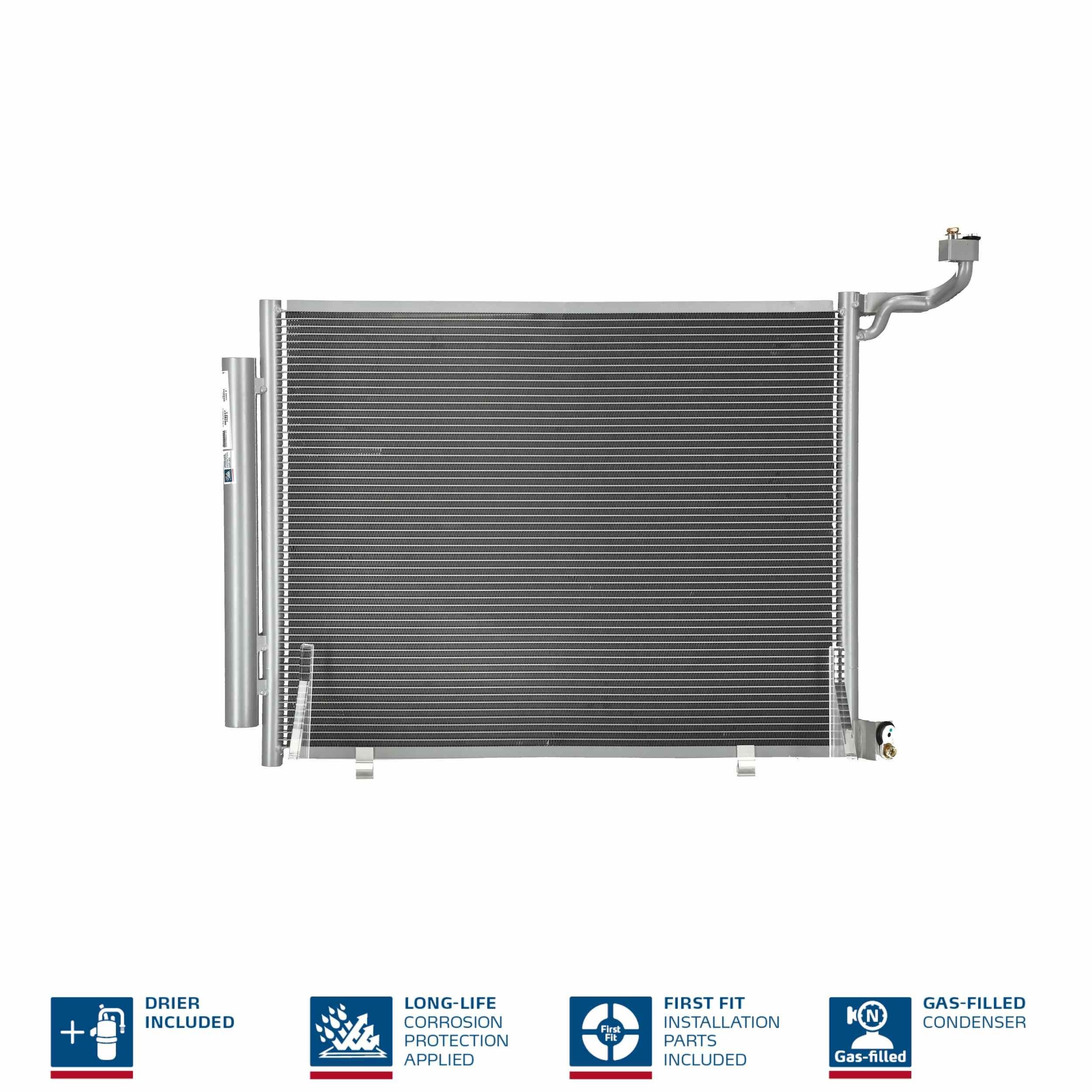 NISSENS Air conditioning condenser Article number: 941094 cheaply