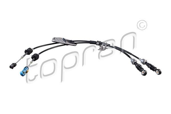 TOPRAN 601 257 Cable, manual transmission AURIS 1.4 D-4D (NDE150_) 90 PS Diesel 2012