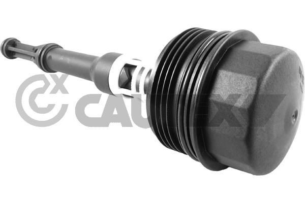 CAUTEX 758688 Cover, oil filter housing SPRINTER 315 CDI 2.2 (906.731, 906.733, 906.735) 150 PS Diesel 2020