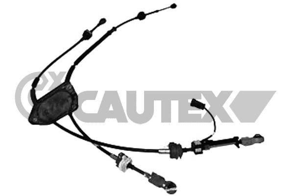 CAUTEX 763268 Cable, manual transmission DOBLO 1.6 D Multijet (263AXN1B, 263AXV1B) 120 PS Diesel