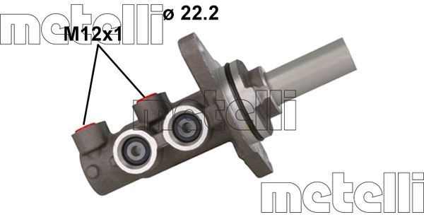 METELLI Brake master cylinder Article number: 05-1164 cheaply