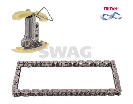 SWAG 33 10 1552 Chain Set, oil pump drive E-Class E 220 d 2.0 (213.204) 194 PS Diesel 2023