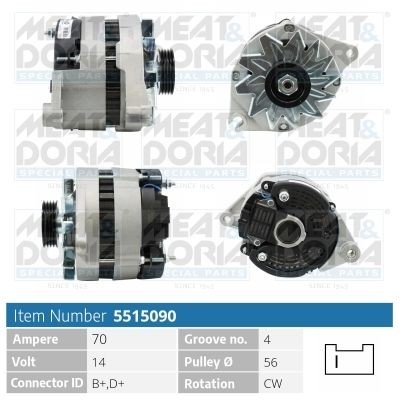 MEAT & DORIA Generaator Artikli number: 5515090 soodsalt
