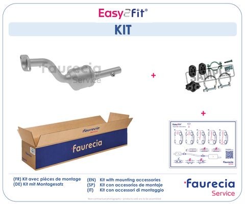 Faurecia Catalytic converter Article number: FS55293K cheaply
