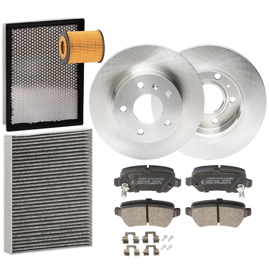 RIDEX 4682P0483 Osade komplekt, inspektsioon ASTRA 1.9 CDTi 150 HP Diisel