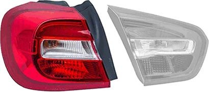 VAN WEZEL Rear light Article number: 2930931 cheaply