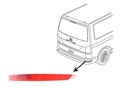 VAN WEZEL 5791930 Reflex Reflector CALIFORNIA 2.0 TDI 4motion 180 PS Diesel 2024