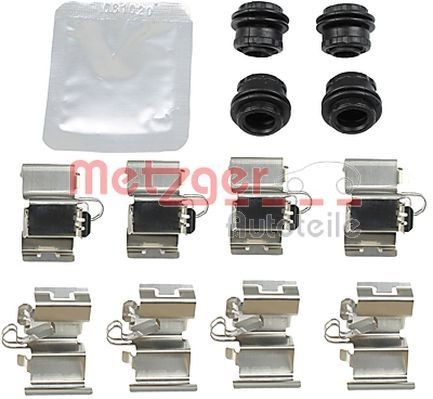 METZGER 109-0015 Lisakomplekt, ketaspiduriklotsid TIGUAN 2.0 TSI 4motion (DKZA) 190 HP Bensiin