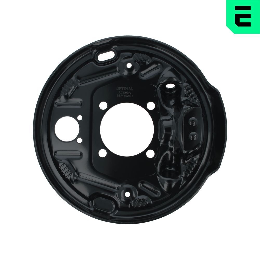 OPTIMAL Dubļu sargs, Bremžu disks raksta numurs: BSP-4026R lēti
