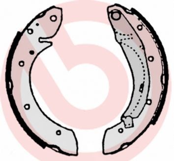 BREMBO Juego de zapatas de frenos Número de artículo: S 61 522 a buen precio