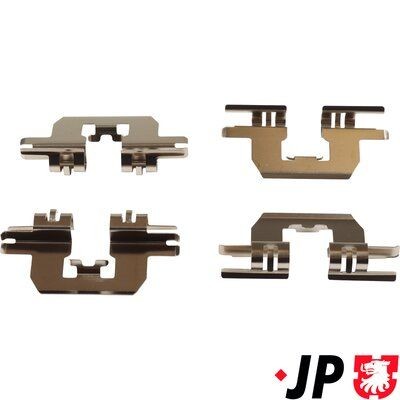 JP GROUP 3864003210 Lisakomplekt, ketaspiduriklotsid MX-5 2.0 (ND6E) 184 HP Bensiin