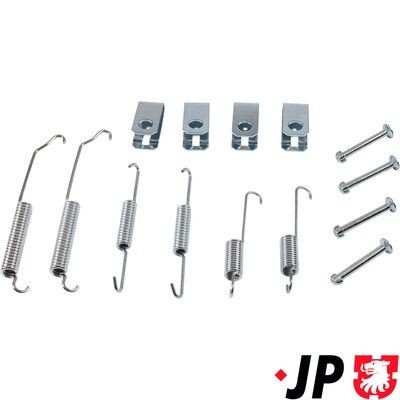 JP GROUP 3864004210 Lisakomplekt, Piduriklotsid 2 1.5 MZR (DE5FS) 102 HP Bensiin 2015