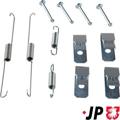 JP GROUP 3964003810 Accessory Kit, brake shoes D-MAX 2.5 DiTD 4x4 136 PS Diesel 2012