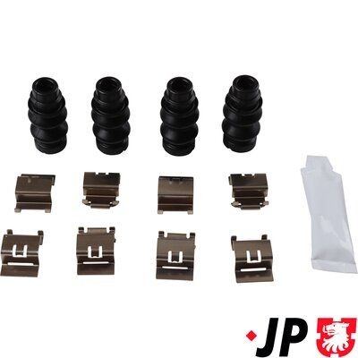 JP GROUP 4164002910 Accessory Kit, disc brake pads DS7 1.6 PureTech 225 (J45GCR, J45GGR) 225 PS Petrol