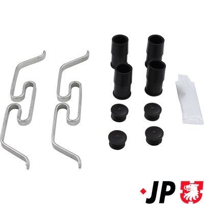 JP GROUP 4964002410 Lisakomplekt, ketaspiduriklotsid PASSAT 1.4 TSI 4motion 150 HP Bensiin